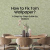 How to Fix Torn Wallpaper? - A Step-by-Step Guide by Walloro