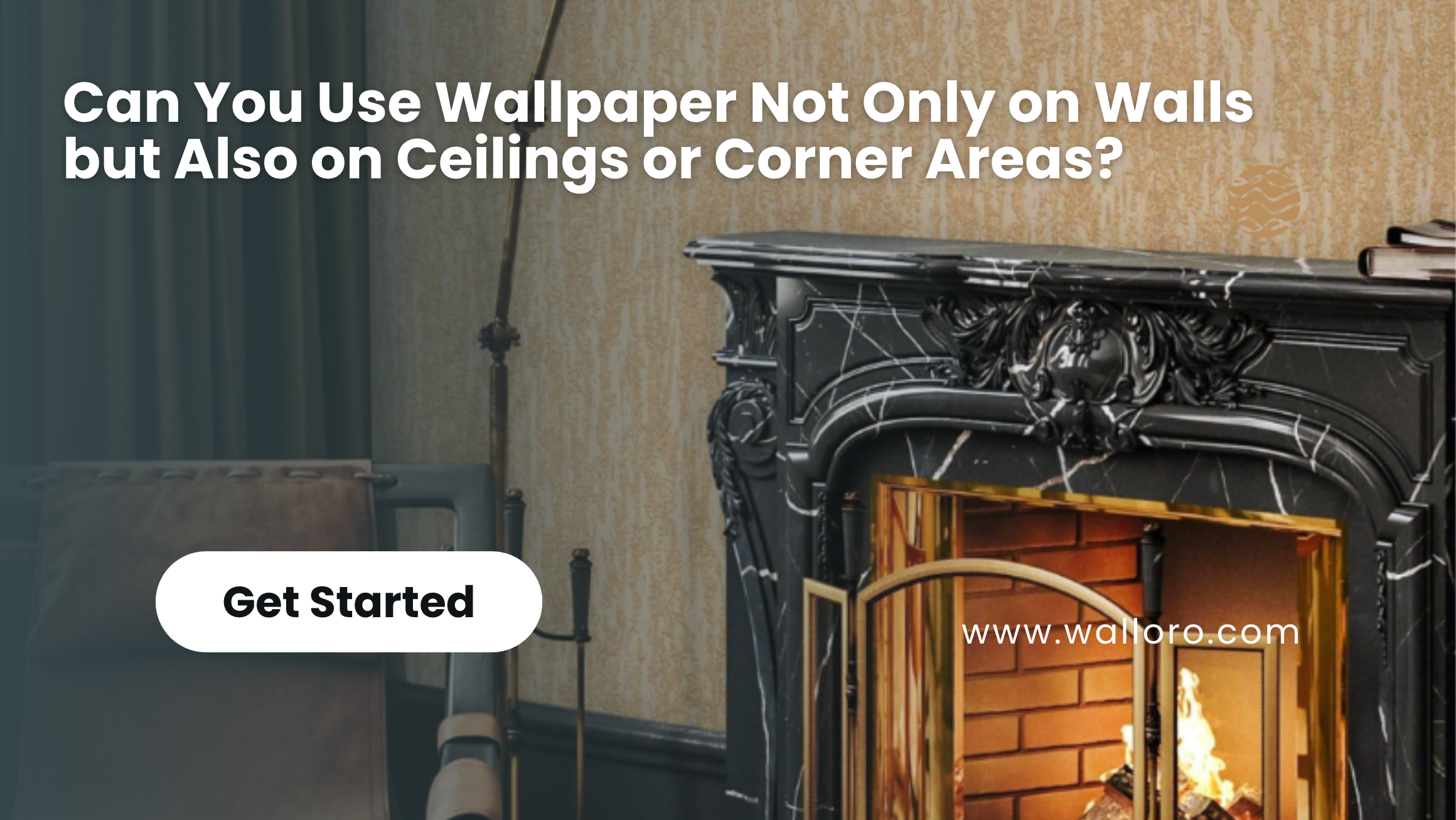 Can You Use Wallpaper Not Only on Walls but Also on Ceilings or Corner Areas?