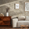 Taupe Stone Modern Textured Wallpaper, Natural Wallpaper, Modern & Minimalist Wall Covering,Modern Look Neutral Colors Glittering Wallcovering