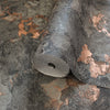 Charcoal Gray and Bronze Stone Effect Wallpaper, Natural Wallpaper, Modern & Minimalist Wall Covering,Modern Look Neutral Colors Glittering Wallcovering