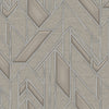 Textured Taupe Geometric Wallpaper, Natural Wallpaper, Modern & Minimalist Wall Covering,Modern Look Neutral Colors Glittering Wallcovering