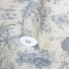 Patterned Blue Embossed Wallpaper, Textured Wallpaper,Natural Wallpaper, Modern & Minimalist Wall Covering,Modern Look Neutral Colors Glittering Wallcovering