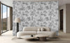 Patterned Dark Cream Wallpaper, Textured Wallpaper,Natural Wallpaper, Modern & Minimalist Wall Covering,Modern Look Neutral Colors Glittering Wallcovering