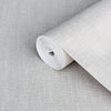 Light Gray Muse Linen Texture Wallpaper, Natural Wallpaper, Modern & Minimalist Wall Covering, Modern Look Neutral Colors Glittering Wallcovering