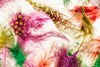 Colorful Feathers Wallpaper, White Background Mural, Oversized Custom Size Wall Art, Non-Woven, Non-Adhesive, Modern Wall Paper, Removable