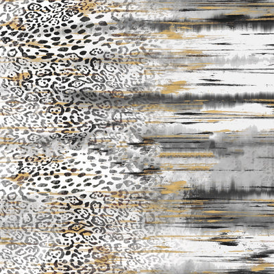 Leopard Skin Wallpaper, Seamless Pattern Mural, Oversized Custom Size Wall Art, Non-Woven, Non-Adhesive, Modern Wall Paper, Removable