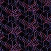 Glowing Futuristic Wallpaper, Abstract Geometric Mural, Oversized Custom Size Wall Art, Non-Woven, Non-Adhesive, Modern Wall Paper, Removable