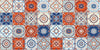 Talavera Indian Wallpaper, Seamless Pattern Mural, Oversized Custom Size Wall Art, Non-Woven, Non-Adhesive, Modern Wall Paper, Removable
