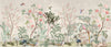 Blossom Trees Wallpaper, Sparrows Mural, Oversized Custom Size Wall Art, Non-Woven, Non-Adhesive, Modern Wall Paper, Removable