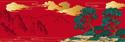 Chinese Painting Wallpaper, Classic Landscape Mural, Oversized Custom Size Wall Art, Non-Woven, Non-Adhesive, Modern Wall Paper, Removable