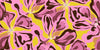 Abstract Pink Flowers Wallpaper, Seamless Pattern Mural, Oversized Custom Size Wall Art, Non-Woven, Non-Adhesive, Modern Wall Paper, Removable