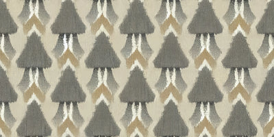 Ethnic Ikat Abstract Wallpaper, Seamless Pattern Tribal Mural, Oversized Custom Size Wall Art, Non-Woven, Non-Adhesive, Modern Wall Paper, Removable