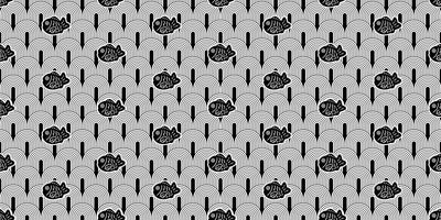 Japan Wave Wallpaper, Seamless Pattern Mural, Oversized Custom Size Wall Art, Non-Woven, Non-Adhesive, Modern Wall Paper, Removable