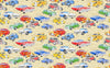 Kids Cars Wallpaper, Seamless Pattern Mural, Oversized Custom Size Wall Art, Non-Woven, Non-Adhesive, Modern Wall Paper, Removable
