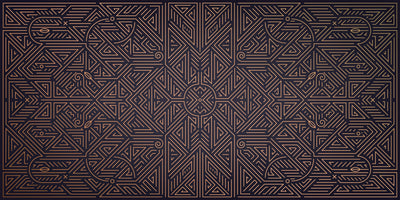 Art Deco Wallpaper, Geometric Golden Mural, Oversized Custom Size Wall Art, Non-Woven, Non-Adhesive, Modern Wall Paper, Removable