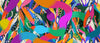 Exotic Abstract Wallpaper, Jungle and Snakes Mural, Oversized Custom Size Wall Art, Non-Woven, Non-Adhesive, Modern Wall Paper, Removable