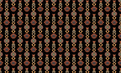 Vintage Design Wallpaper, Seamless Pattern Mural, Oversized Custom Size Wall Art, Non-Woven, Non-Adhesive, Modern Wall Paper, Removable