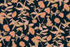 Colorful Floral Wallpaper, Seamless Pattern Mural, Oversized Custom Size Wall Art, Non-Woven, Non-Adhesive, Modern Wall Paper, Removable