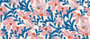 Summer Tropical Wallpaper, Seamless Pattern Mural, Oversized Custom Size Wall Art, Non-Woven, Non-Adhesive, Modern Wall Paper, Removable