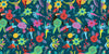 Abstract Colorful People Wallpaper, Seamless Pattern Mural, Oversized Custom Size Wall Art, Non-Woven, Non-Adhesive, Modern Wall Paper, Removable