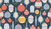 Christmas Decorations, Snowflakes Wallpaper, Seamless Pattern Mural, Oversized Custom Size Wall Art, Non-Woven, Non-Adhesive, Modern Wall Paper, Removable