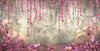 Pink Sakura Flowers Wallpaper, Chinoiserie Mural, Oversized Custom Size Wall Art, Non-Woven, Non-Adhesive, Modern Wall Paper, Removable
