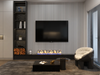 Soft White Acoustic Slat Wall Panels | Decorative Soundproof Wood Panels