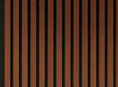 Birch Wood Acoustic Wall Panel | Minimalist Slat Design for Home & Office