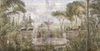 Toscana Garden Wallpaper, Plants and Trees Mural, Oversized Custom Size Wall Art, Non-Woven, Non-Adhesive, Modern Wall Paper, Removable