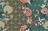 Patchwork Floral Pattern Wallpaper, Paisley and Indian Flowers Mural, Oversized Custom Size Wall Art, Non-Woven, Non-Adhesive, Modern Wall Paper, Removable