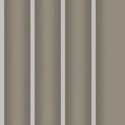 Modern Warm Taupe Slatted Wall Panel , PS Wall Home Decoration Panel-Premium Quality