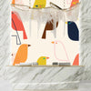 Colorful Birds Wallpaper, Seamless Pattern Mural, Oversized Custom Size Wall Art, Non-Woven, Non-Adhesive, Modern Wall Paper, Removable