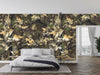 Real Tree Forest Camouflage Wallpaper, Seamless Pattern Mural, Oversized Custom Size Wall Art, Non-Woven, Non-Adhesive, Modern Wall Paper, Removable