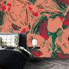 Hand Drawn Abstract Wallpaper, Seamless Pattern Mural, Oversized Custom Size Wall Art, Non-Woven, Non-Adhesive, Modern Wall Paper, Removable