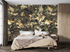 Real Tree Forest Camouflage Wallpaper, Seamless Pattern Mural, Oversized Custom Size Wall Art, Non-Woven, Non-Adhesive, Modern Wall Paper, Removable