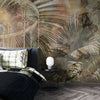 Tropics Painted Wallpaper, Vintage Mural, Oversized Custom Size Wall Art, Non-Woven, Non-Adhesive, Modern Wall Paper, Removable