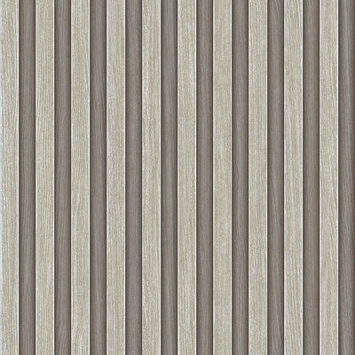 Beige Wood Panel Look Wallpaper, 3D Embossed textured Wooden Pattern Wallcovering, Modern, Stylish - Walloro High End Wallcoverings & More