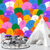 Colorful Cartoon People Wallpaper, Seamless Pattern Mural, Oversized Custom Size Wall Art, Non-Woven, Non-Adhesive, Modern Wall Paper, Removable