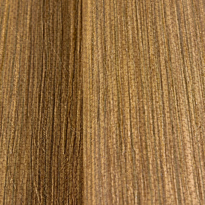 Brown Striped Embossed Wallpaper, Jute Natural Color Linen Textured Wallcovering - Walloro High End Wallcoverings & More
