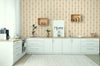 Cream Ornate Striped Wallpaper, Deep Embossed Regal Vintage Damask Wallcovering - Walloro High End Wallcoverings & More