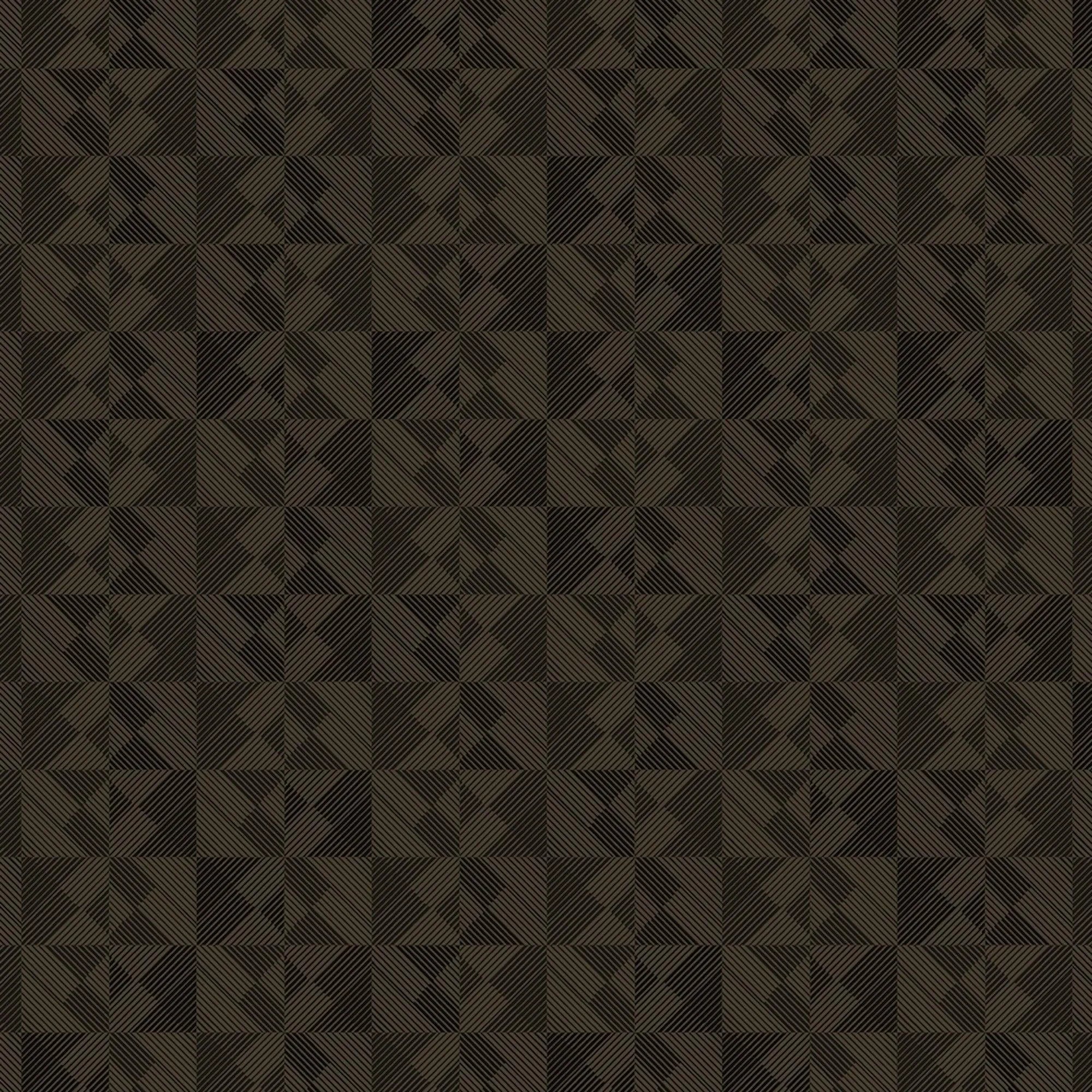 Tan Solid Surface Pattern Dark Tan Solid Color Square Pattern Wallpaper, 3D Embossed Glossy Slee ...