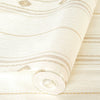 Decorative Striped Embossed Wallpaper, Cream, Silver 3D Boho Art Deco Ornate Home Wall Decor, Washable - Walloro High End Wallcoverings & More