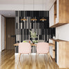 Line Halftone Wallpaper, Gradient Effect Pattern Mural, Oversized Custom Size Wall Art, Non-Woven, Non-Adhesive, Modern Wall Paper, Removable