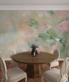 Pastel Colors Wallpaper, Acrylic Brush Strokes Mural, Oversized Custom Size Wall Art, Non-Woven, Non-Adhesive, Modern Wall Paper, Removable