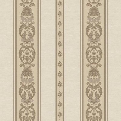 Elegant Deep Embossed Wallpaper, Shimmering Damask 3D Textured Wallcovering, Traditional, Large 114 sq ft Roll, Accent Wall, Washable, Decor - Walloro High End Wallcoverings & More