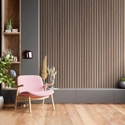 Elegant Interior Light Brown Black Wall Panel, PS Wall Home Decoration Panel, Premium Quality Wall Covering - Walloro High End Wallcoverings & More