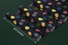 Colorful Balls Wallpaper, Black Background Mural, Oversized Custom Size Wall Art, Non-Woven, Non-Adhesive, Modern Wall Paper, Removable