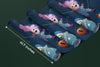 Kids Space Travel Wallpaper, Alien and Pets Mural, Oversized Custom Size Wall Art, Non-Woven, Non-Adhesive, Modern Wall Paper, Removable