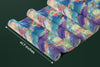Edgy Graffiti Style Wallpaper, Neon Colors Mural, Oversized Custom Size Wall Art, Non-Woven, Non-Adhesive, Modern Wall Paper, Removable