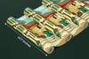 Village Square Wallpaper, Traditional Houses Mural, Oversized Custom Size Wall Art, Non-Woven, Non-Adhesive, Modern Wall Paper, Removable